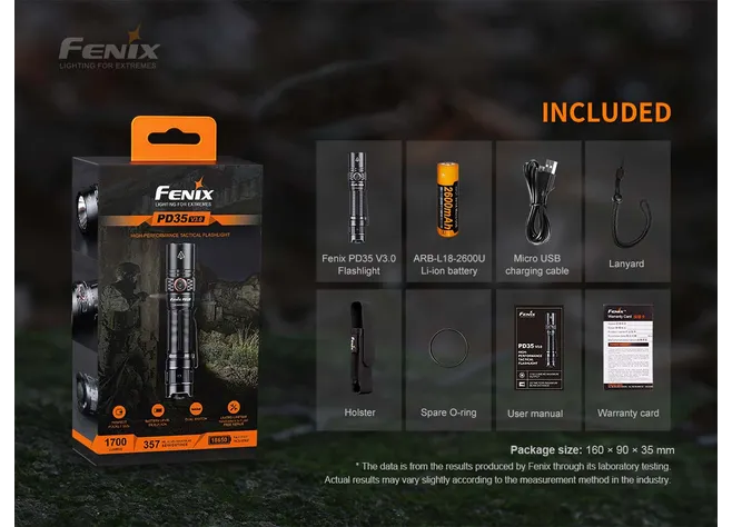 Ліхтар Fenix PD35V3.0 Фото 2